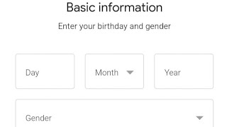Google account date of Birth problem solve|| Enter your Birthday and Gender|| Basic Information