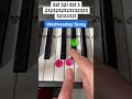 Wednesday song piano tutorial  shorts