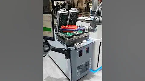 UR Cobot Integration Demo @ Productronica 2019