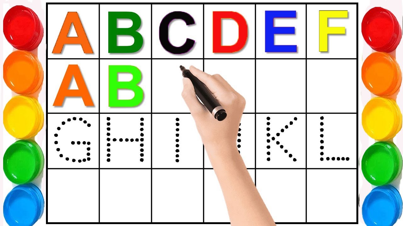 Learn ABCD Alphabets, ABC phonics song, ABC for preschoolers, A For ...