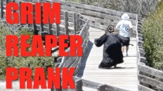 Grim Reaper Prank In Public PREVIEW (Creeping)