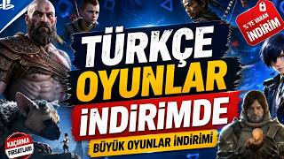 PS Store'da Türkçe Oyunlarda Dev İndirim! ! Playstatıon Büyük Oyunlar Büyük Fırsatlar