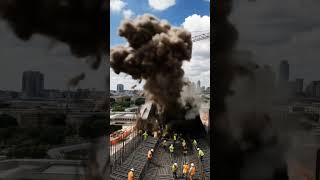 SHOCKING Bridge Collapse Caught on Camera | Construction Disaster 2025