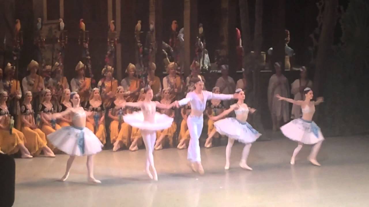 Баядерка Гран Па В.Шкляров Е.Евсеева