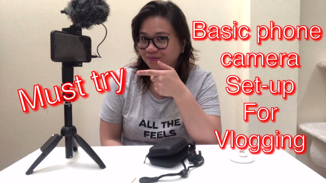 Basic equipment for phone Vlogging for beginners YouTube
