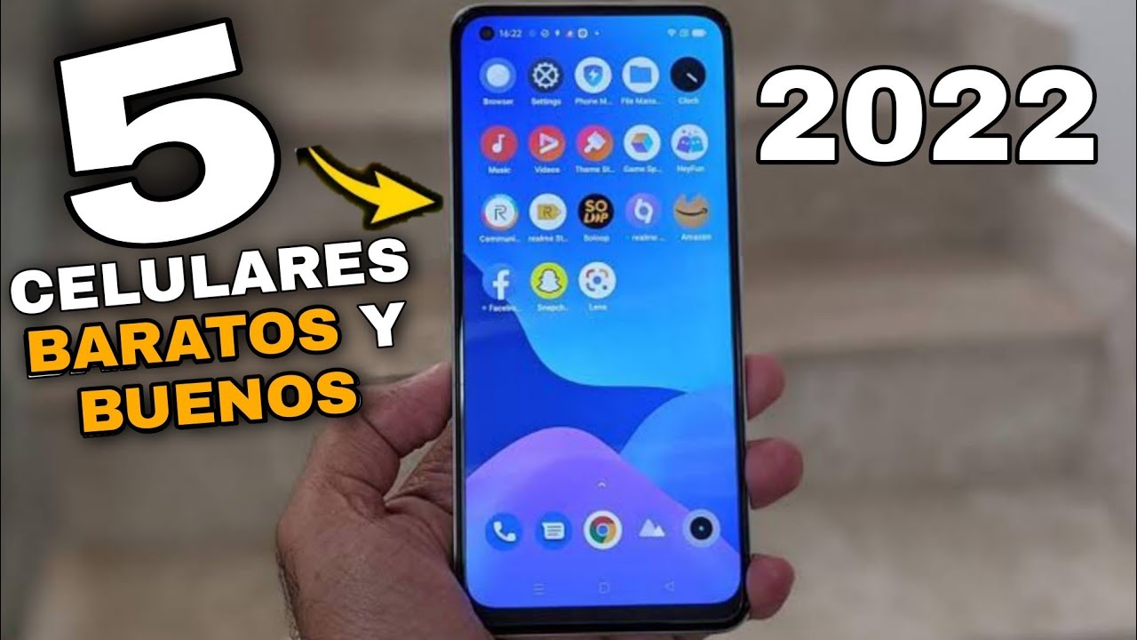 Los MEJORES celulares BARATOS del 2022 ! 🔥 