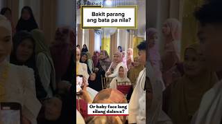 Mukhang Bata Pa Ang Bride And Groom muslimcommunity muslimwedding