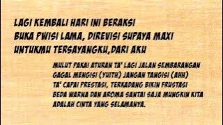 I Miss You & I Rap You - Heri Yusuf ft. Junkys lirik