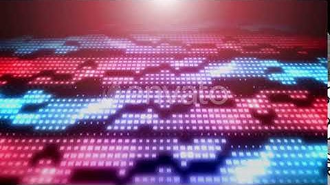 4k Abstract 3d Matrix Dots Background Glow Fx | Motion Graphics - Videohive template