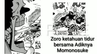 Momen Zoro tidur bersama wanita #one_piece