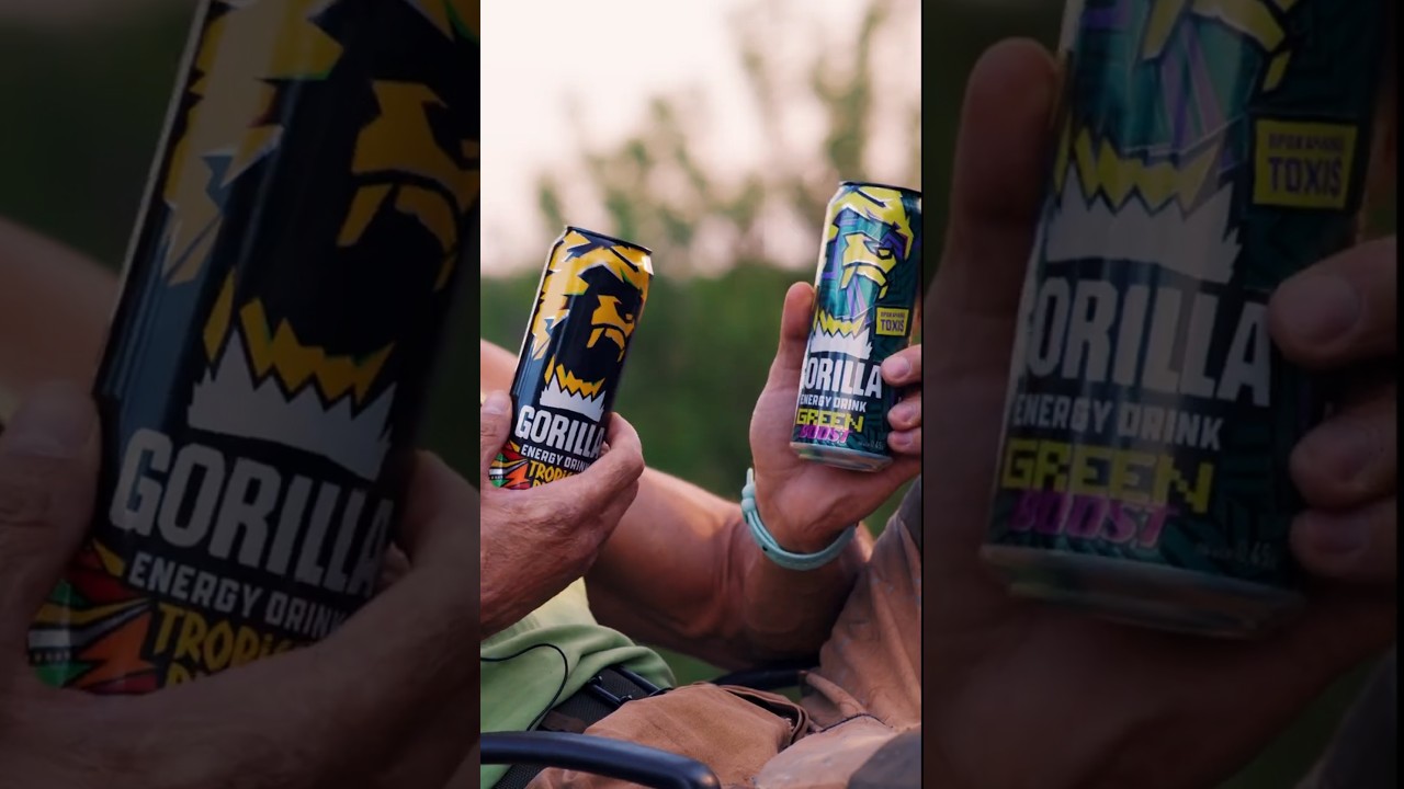 Новинки Gorilla energy: "Tropical Punch" и "Green Boost"