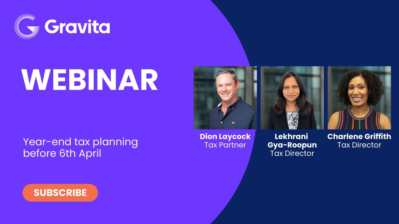 Year end tax planning before 6th April