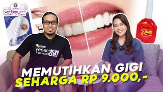 UNBOXING PEMUTIH GIGI Dazzling Whitening MURAH MERIAH HARGA 9000