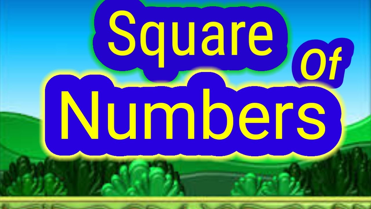SQUARE OF 1 To 20 Numbers 1 20 1 To 20 Square Square of 1 to 20 numbers 1 20 1 to 20 square