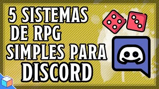 5 SISTEMAS DE RPG SIMPLES PARA JOGAR PELO DISCORD (E PARA INICIANTES)