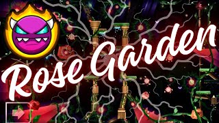 Rose Garden (Medium Demon) 100% Gameplay {3 Coins} | Geometry Dash screenshot 2