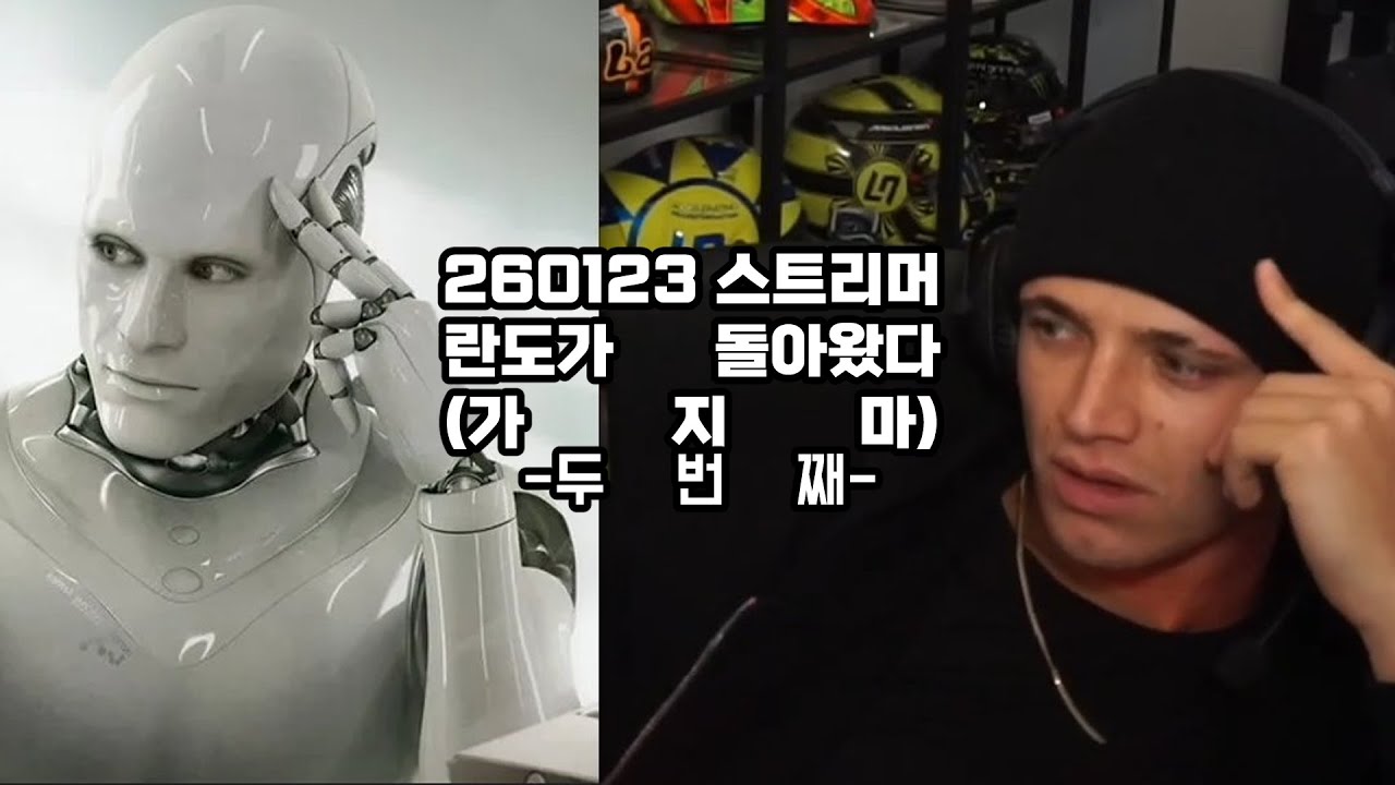 260123 스트리머 란도가 돌아왔고 나는 번역을 해야했다.02 (중간 잡담 10분만)