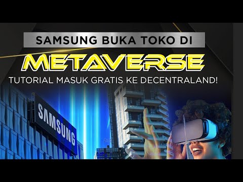 rekap persib bandung vs nice buka toko di METAVERSE! | Tutorial masuk GRATIS ke Decentraland!