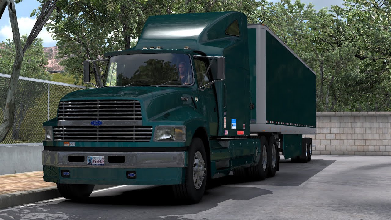 614 / ATS 1.39 / Дальнобой по Америке / Самый крутой трак за 625 долларов - Ford Aeromax LTL9000