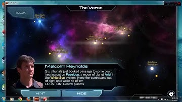 Firefly Cortex- Map of the Verse- Practice Route 2