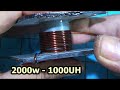 how to make inductor coil for speaker best, crossover choke coil increase bass