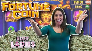 🎰 SLOT LADY Melissa 🎰 Tries Her Luck On The Fortune Coin!!!! 🪙 screenshot 1