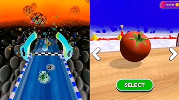 ⭕🌈🧿Going Balls Vs Reverse Video Gameplay SpeedRun Part 1392