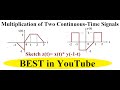 Multiplication Of Two Continuous Time Signals Basic Operations On Signals Example 1 