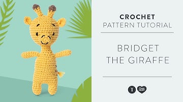 How to Crochet Bridget the Giraffe | Red Heart Amigurumi Kit Tutorial