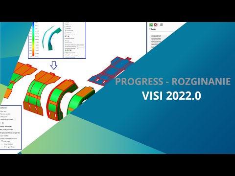 VISI 2022.0 | PROGRESS - Rozginanie - Tutorial