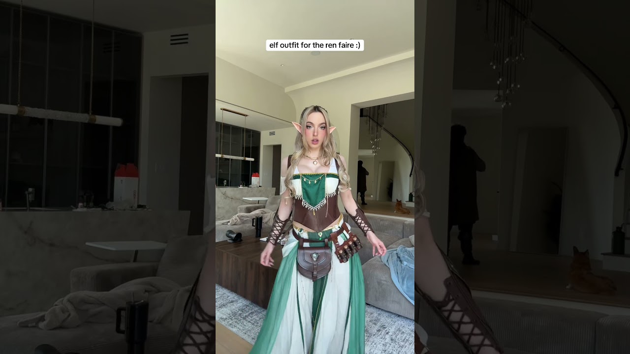 Took a little inspo from Zelda :) #elf #elfgirl #renfaire #renaissancefaire #ootd #cosplay