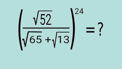 India l can you simplify this without calculator? l Easy and Tricky solution l olympiad math 
