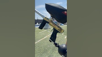 Dye MXR and Geo R5 shooting comparison #dyepaintball #planeteclipsepaintball #paintball