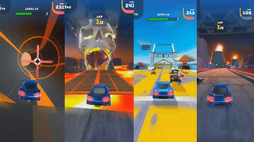 Race Master 3D - Gameplay Walkthrough Part 2 All Levels 11-19 (Android, iOS)