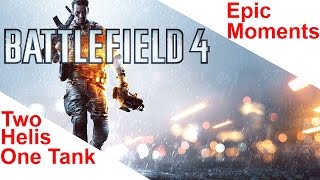 2Helis1Tank Attack Heli Take Down X2