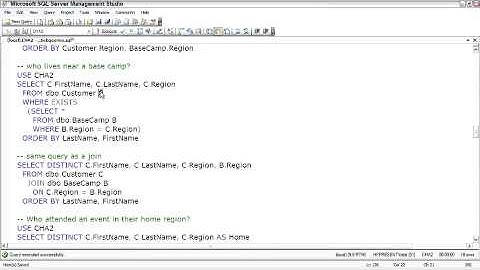 SQL Server  Working with Correlated Subqueries