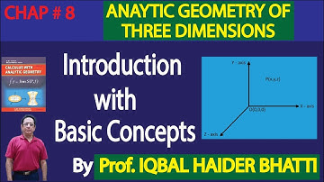Ch# 8|Introduction with Basic Concepts |Calculus & Analytic Geometry by SM Yusuf Lec1 in Hindi/Urdu