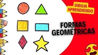 Como Dibujar FORMAS GEOMÉTRICAS Aprendiendo INGLES