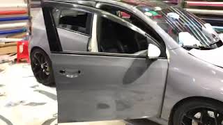 Carlike Cl-Sv-14 Super Gloss Crystal Volcanic Grey Vinyl Wrapping