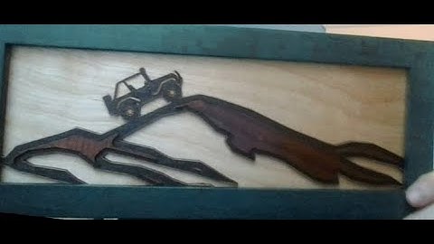 Create layered designs in LightBurn for your laser engraver.