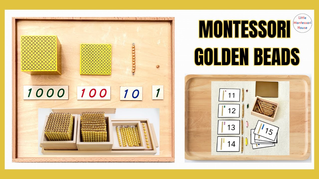 PLACE VALUE CONCEPTS WITH MONTESSORI GOLDEN BEADS
