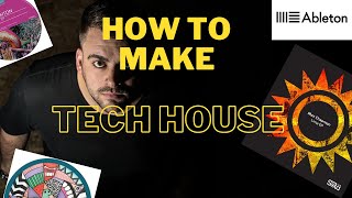 How To Make Tech House Grooves Like Max Chapman (Ableton Live Project)