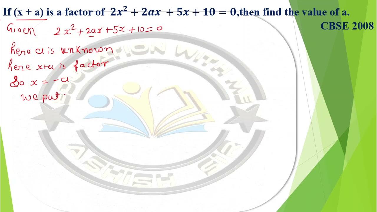if-x-a-is-a-factor-of-sqaure-then-find-the-value-of