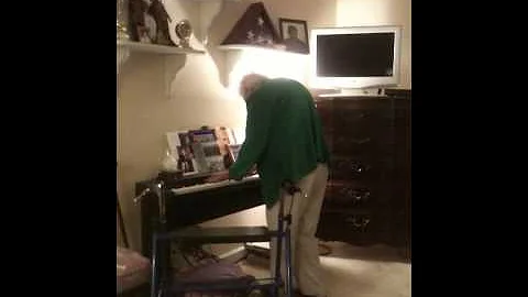 Phyllis Palmer playing Sleigh Ride at Christmas 2010