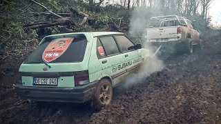 BOL ÇAMURLU OFF ROAD 🍂 | Off Road in the Muddy Forest Road 4x4 | Off Road Yıkım Ekibi