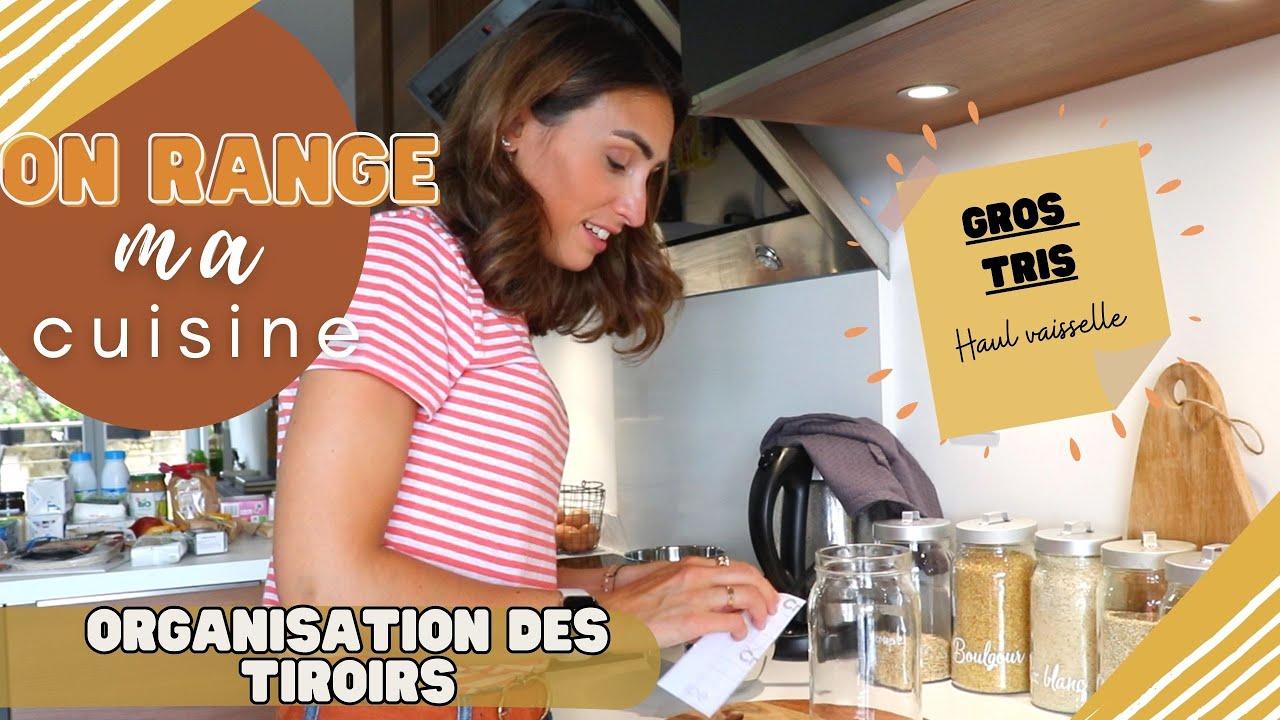 RANGEMENT DE MA CUISINE - NOUVEAU BOCAUX -  GROS TRIS ✨ |  Petit haul vaisselle ✨