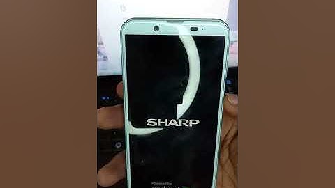 AQUOS SHARP SHV40 HARDRESET