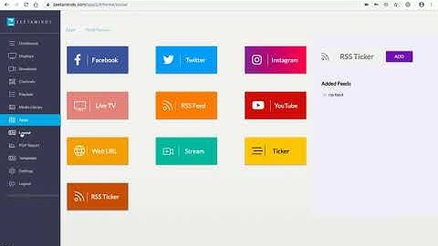 How to use RSS Ticker