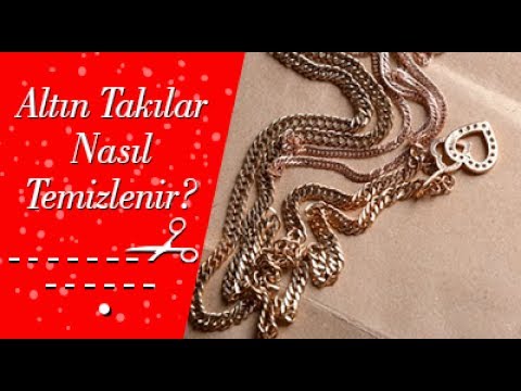 Video: Altın Takıları Temizlemenin 4 Yolu