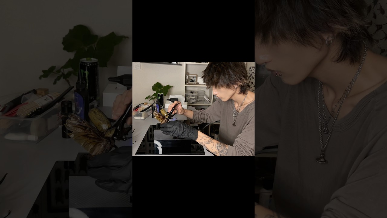 30cm超えの巨大な立体標本を作る